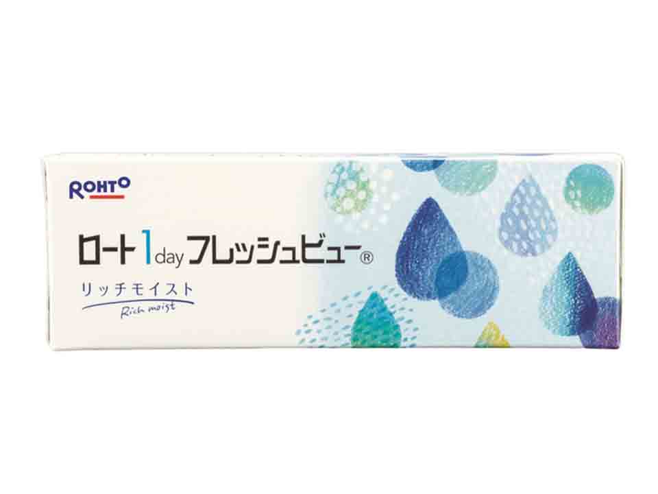 ロート1dayフレッシュビューリッチモイスト（1箱/30枚入り）｜ロート製薬